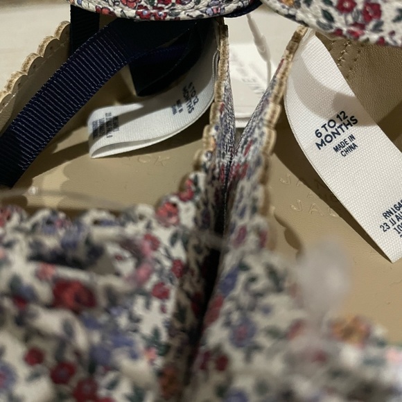 ❤️Janie and Jack baby floral ballet flats - Picture 6 of 6
